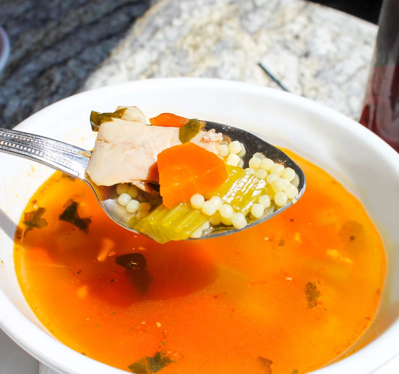 Nonna’s Chicken Pastina Soup